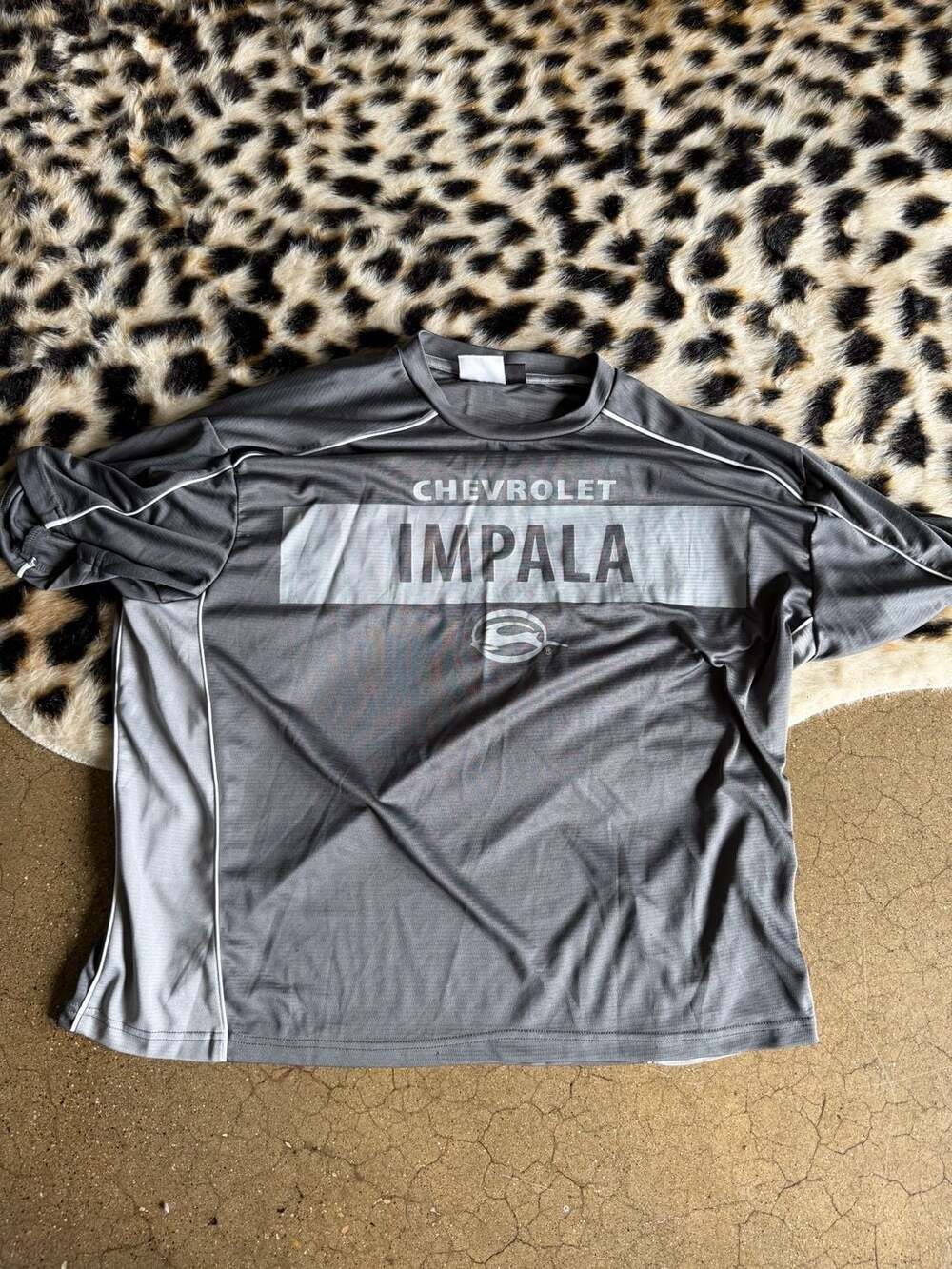 Chevrolet Impala Performance Graphic Mesh T-Shirt Gray
